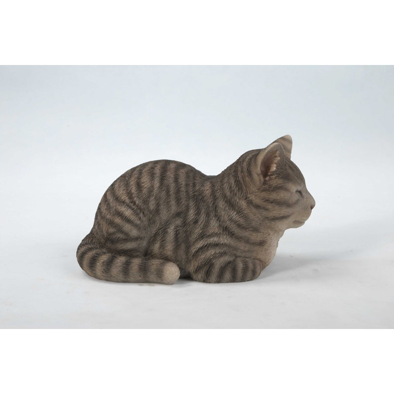 HiLine Gift Ltd. Sleeping Cat Orange Tabby Statue & Reviews Wayfair